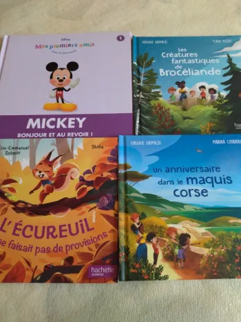 Lot 4 livres enfants. Tbe