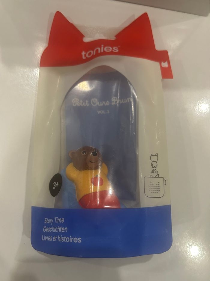 Figurine tonies petit ours brun vol 3 pour toniebox
