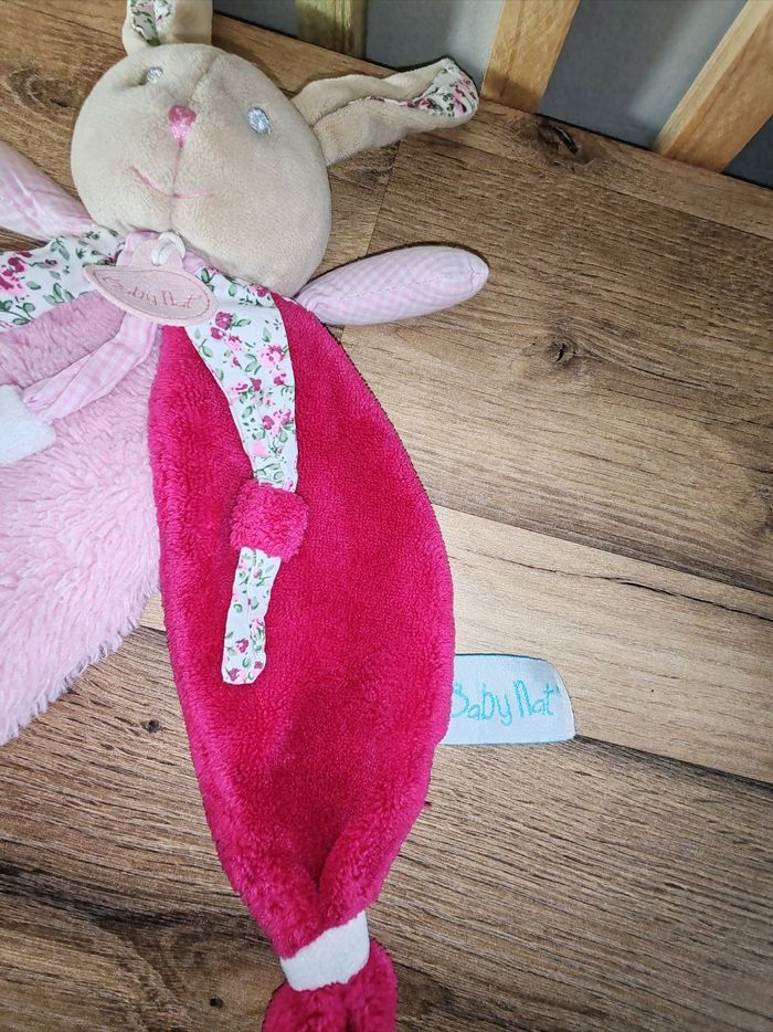 Lapin poupi baby nat ton rose - photo numéro 2