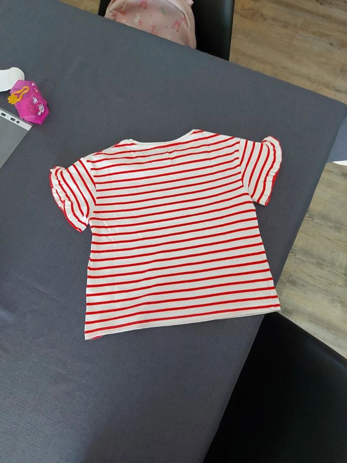 Tee-shirt marinière sequins magiques Vertbaudet 5 ans - photo numéro 11