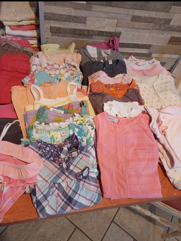 Lot de vêtements fille taille 6 mois été - photo numéro 3