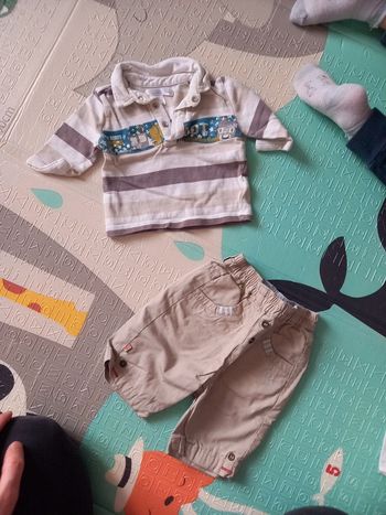 Ensemble garçon 1 mois