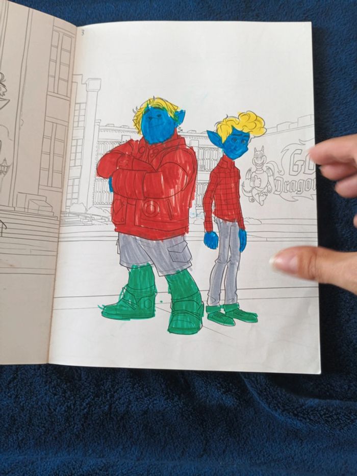 Livre de coloriage En Avant Disney - photo numéro 3