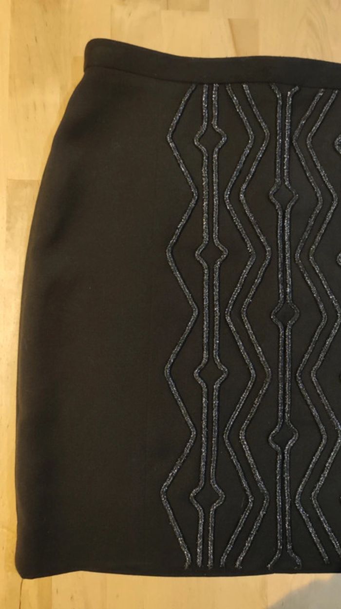 Jupe noire à motifs aztèques - photo numéro 3