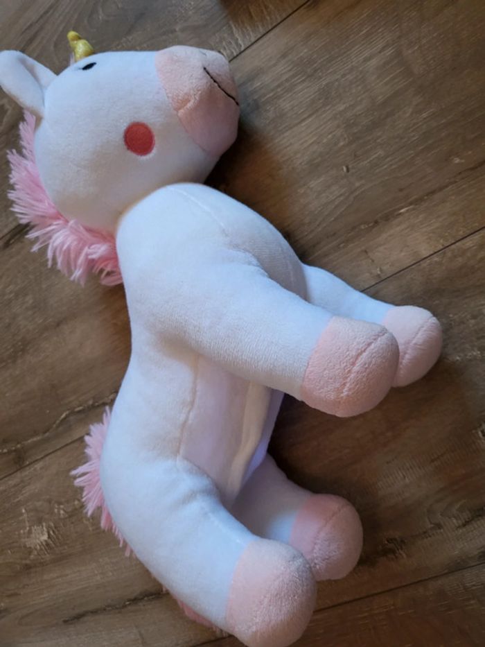 Peluche licorne lumineuse - photo numéro 2