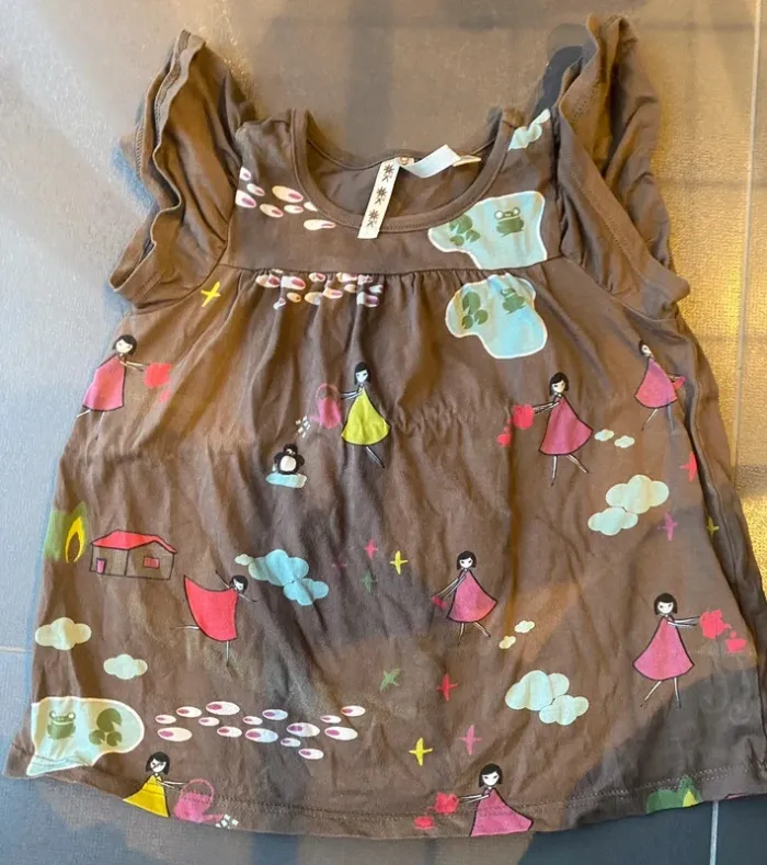 Lot 4 tee shirts manches courtes 5 ans - photo numéro 5