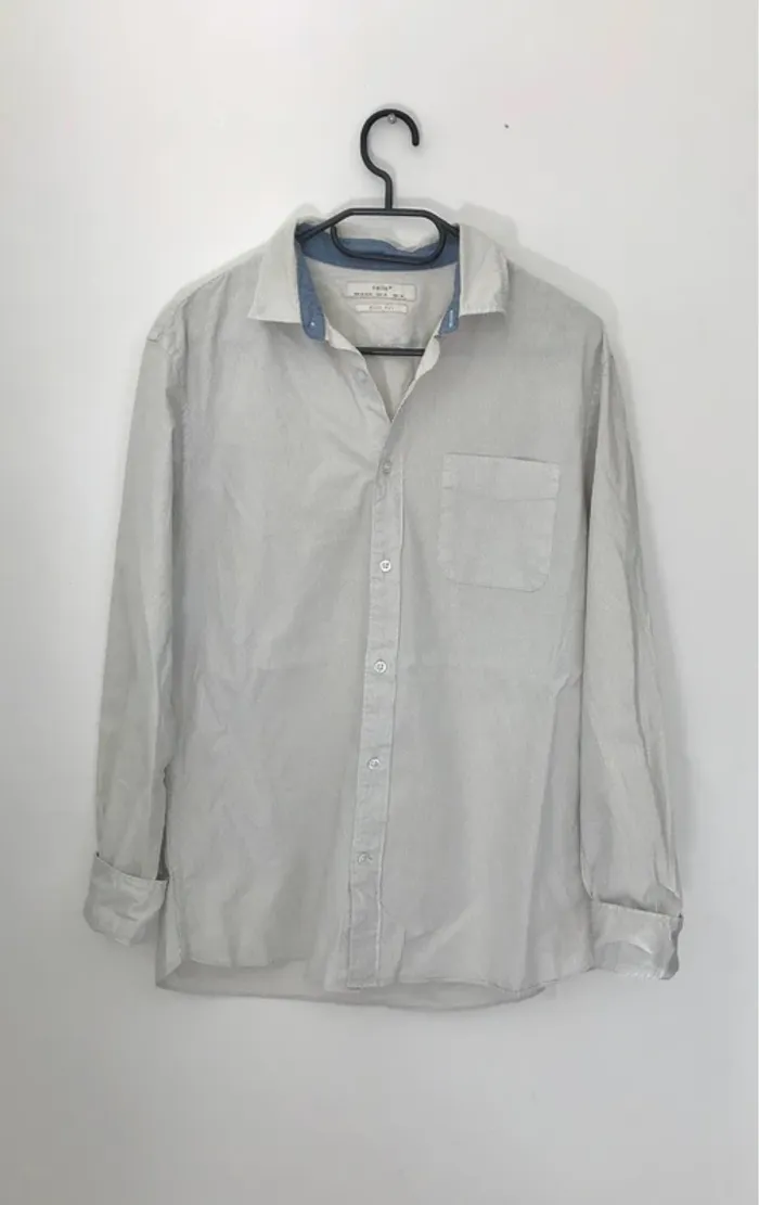 Chemise manches longues homme