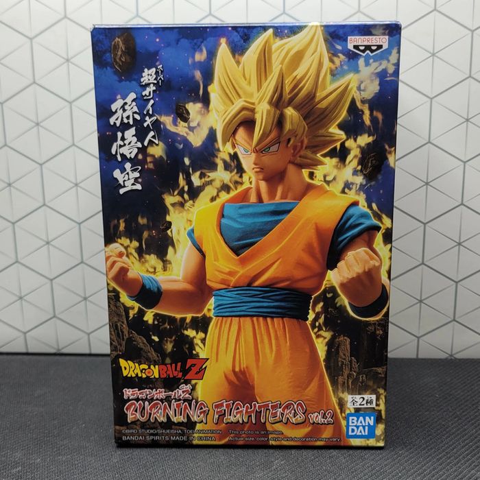 Figurine Son Goku Burning Fighters Vol.2 Banpresto Bandai - photo numéro 10