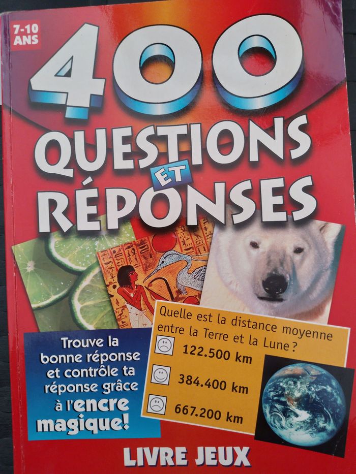 Livre 400 questions et réponses