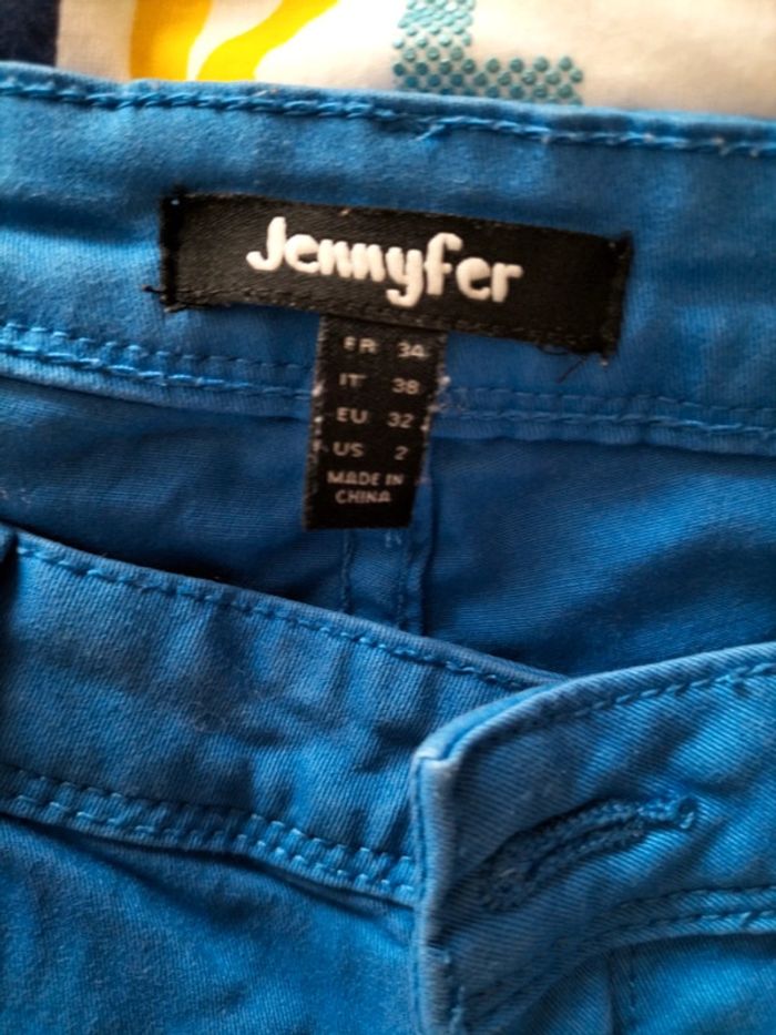 Short bleu Jennyfer Taille XS - photo numéro 5