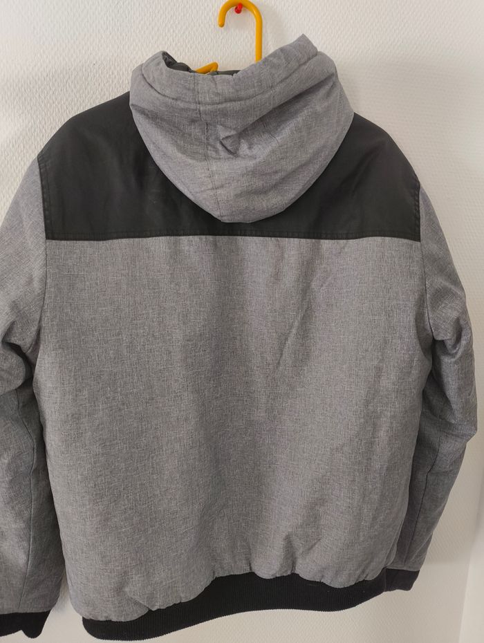 Blouson déperlant zippé à capuche homme taille 38 - photo numéro 4