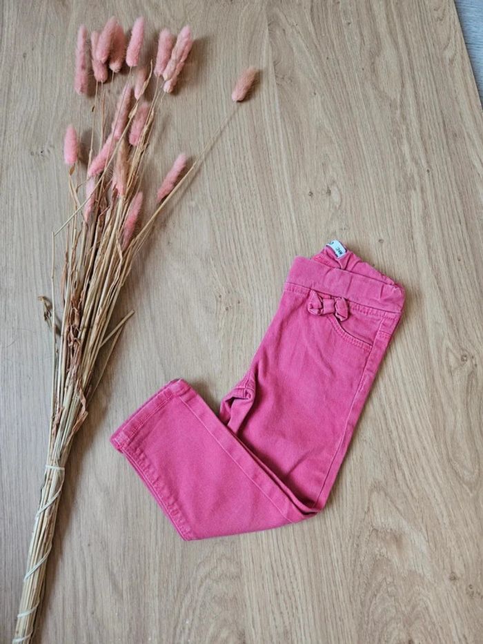 Jeans rose Gémo 24 mois - photo numéro 3