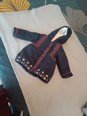 Manteau bleu marine