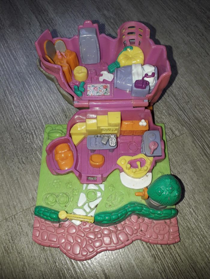 maison chaumière polly pocket 1994