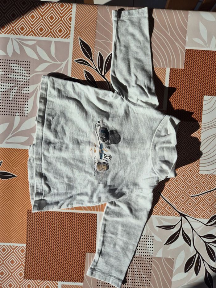 Lot de 2 tee-shirt manches longues - photo numéro 2