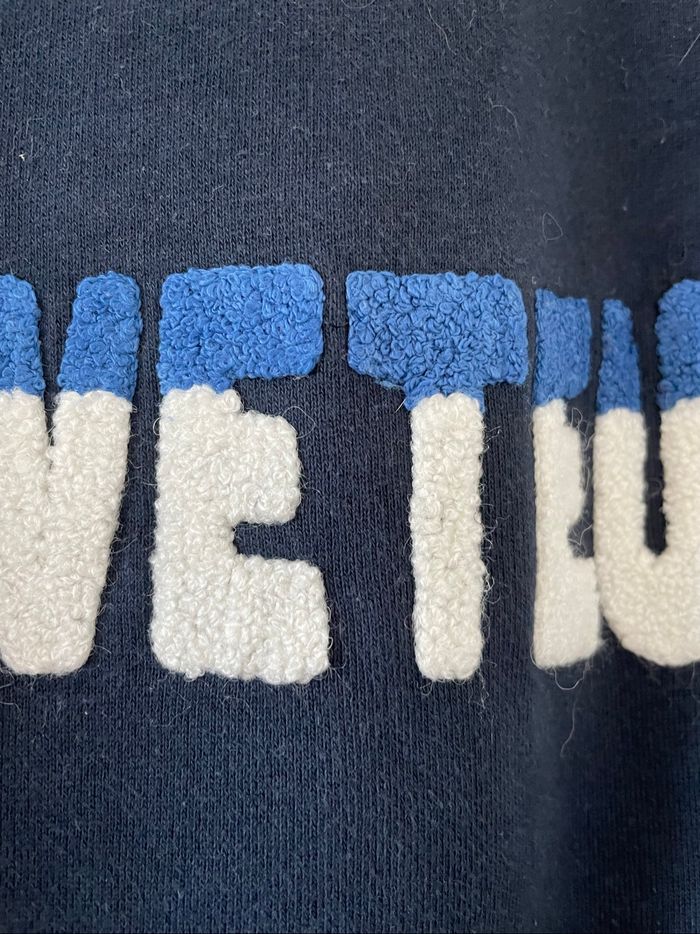 Sweat bleu marine - photo numéro 2