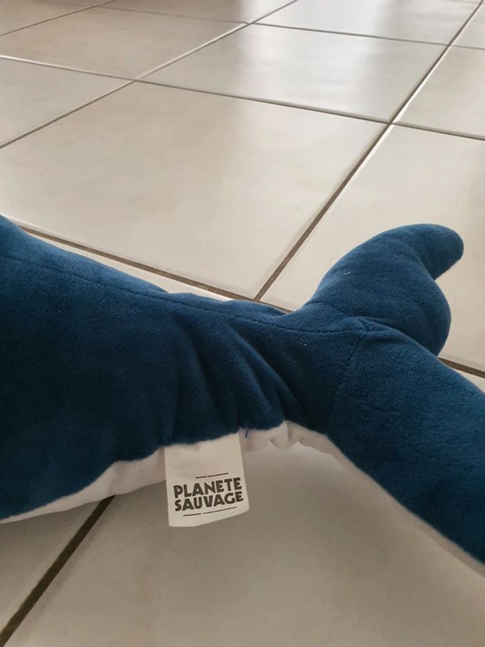 Peluche Dauphin XL - planète sauvage 🐬
Comme neuf 💙 - photo numéro 2