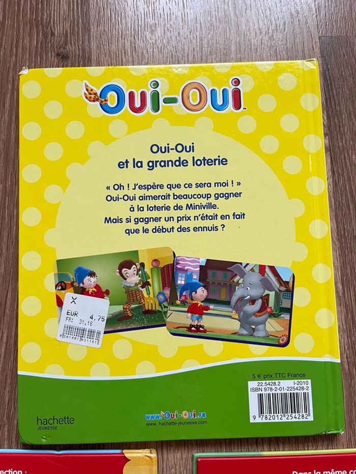 Lot de 3 livres Oui-Oui Hachette Jeunesse - photo numéro 4