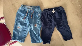 Lot de 2 pantalons 18 mois