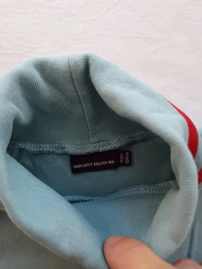 Tshirt ML col roulé Sergent Major 4 ans - photo numéro 3