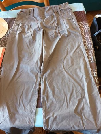 Pantalon à jambes larges femme taille 40 kiabi