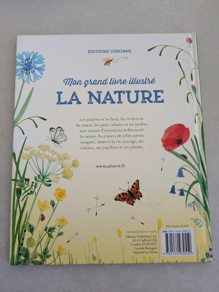Mon grand livre illustré La nature Usborne - photo numéro 2