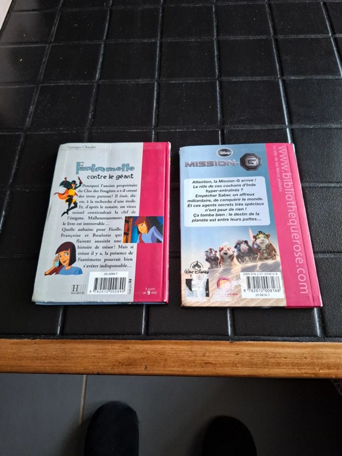 Livre fantomette contre le géant et mission g - photo numéro 2