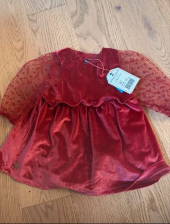 Vends robe sergent major neuf avec étiquette taille 9 mois