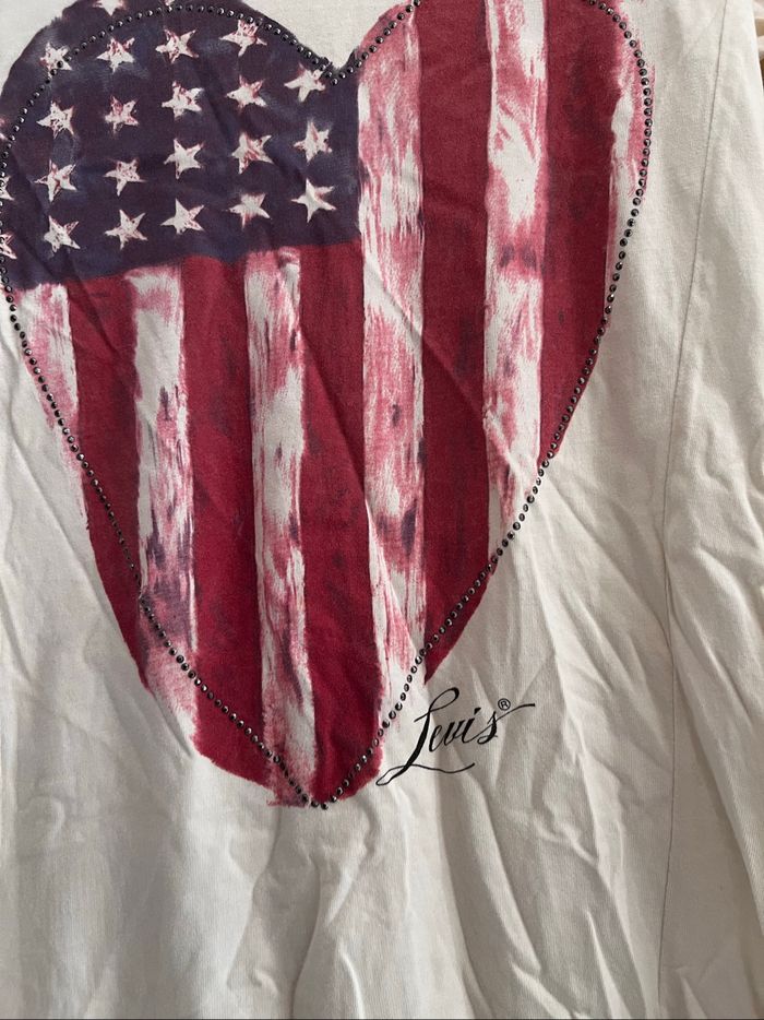 t shirt manche longue levis - photo numéro 2