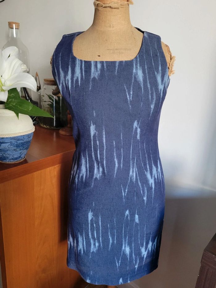 Robe jean T40 Marine d Amour paris - photo numéro 4