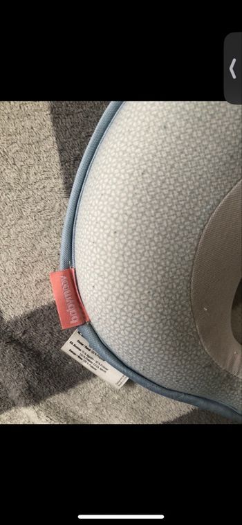 Coussin cale tête pour bébé pour que bébé a une bonne forme de tête 