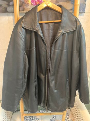 Veste cuir homme 54