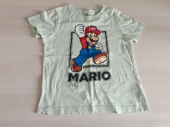 t-shirt mario bros