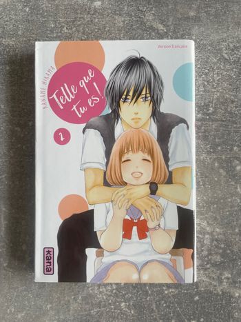 Manga Telle que tu es, tome 2 en version française.