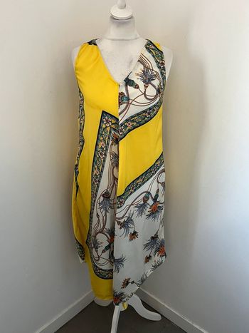 Robe effet foulard Zara XS