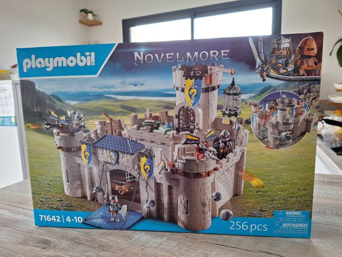 playmobil chevalier novelmore citadelle 71642 - nouveau château - neuf emballé