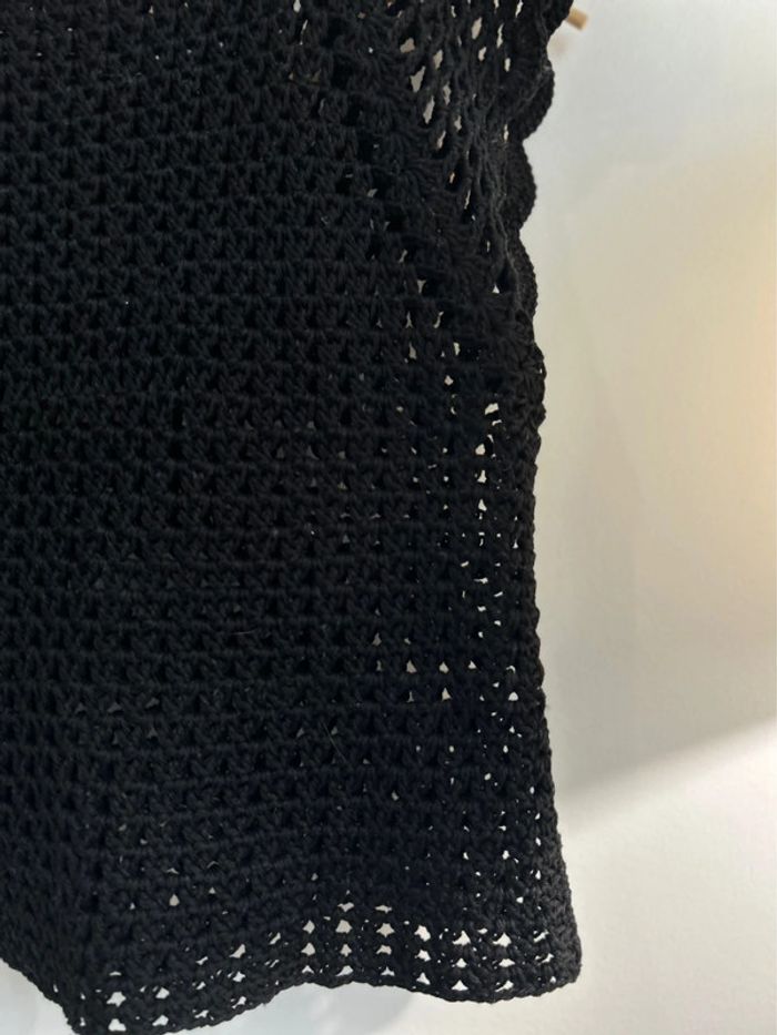 Top en crochet maille broderies Mango - photo numéro 5