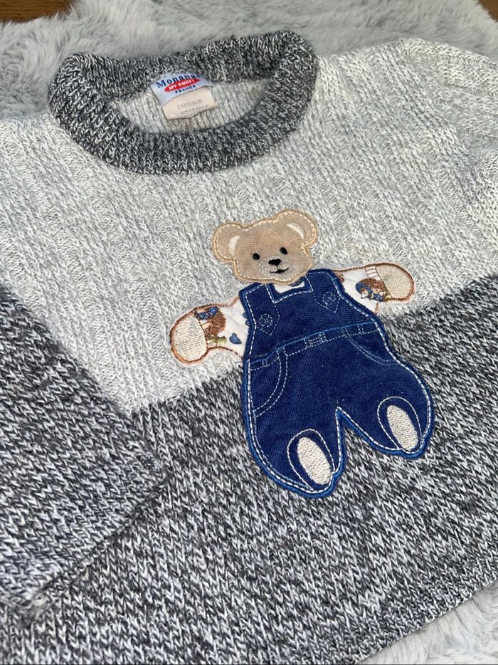 Pull chaud nounours - 2 ans - Mon Ange - photo numéro 2