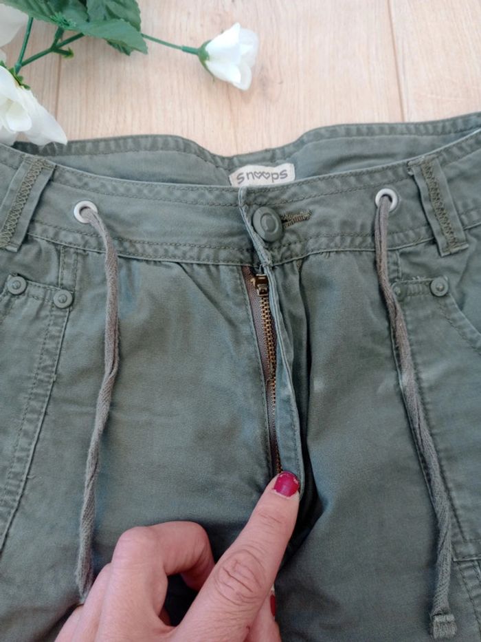 Pantalon fille 14 ans kaki c83 - photo numéro 4