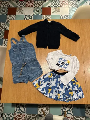 Lot 1 ensemble+ combi + gilet