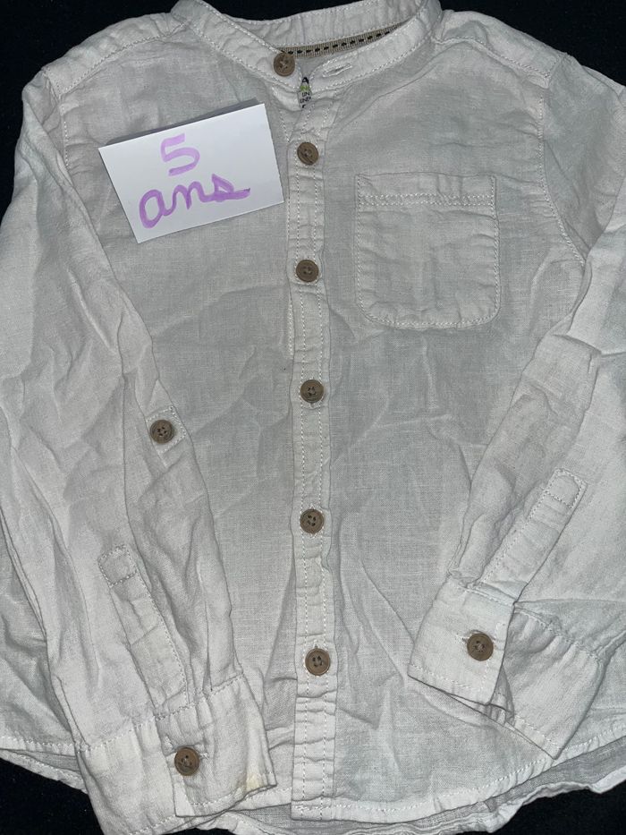 Chemise 5 ans
