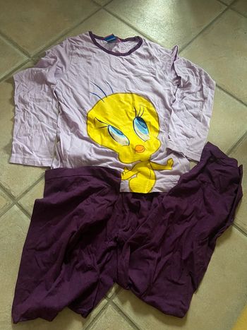 Pyjama looney tunes 12 ans