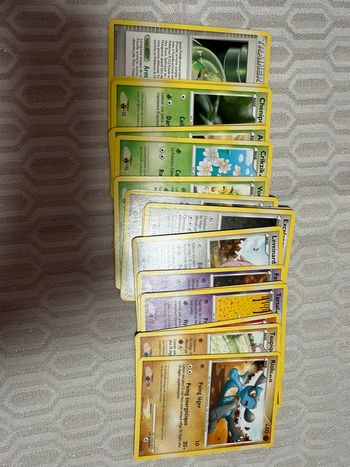 Lot de 20 cartes Pokémon série Platine #5