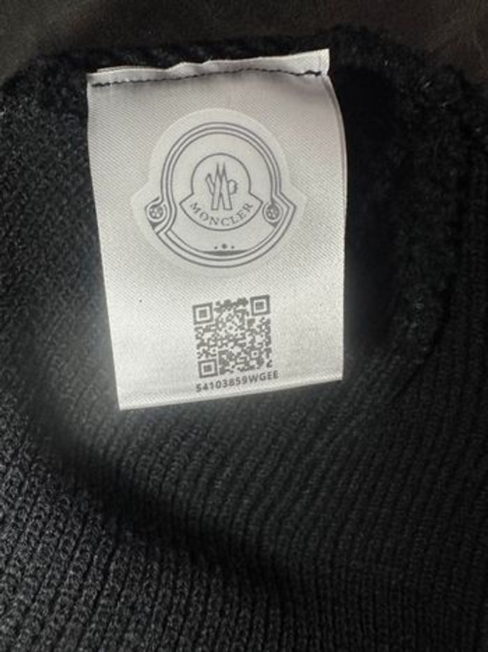 Bonnet Moncler Noir  Taille Unique - photo numéro 4
