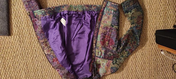 Veste fleurie violet /rose/ lilas Desigual - photo numéro 2