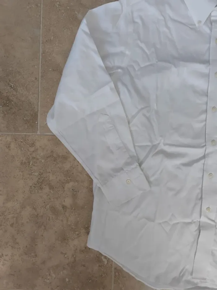 Chemise Lauren Ralph Lauren Homme Taille L blanche - photo numéro 3