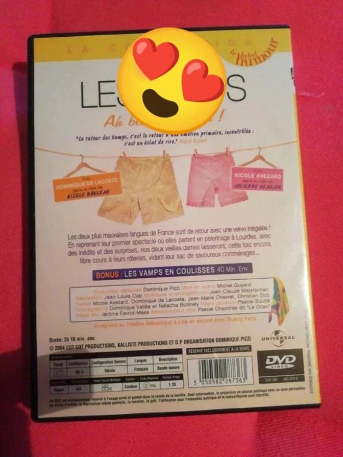 DVD Les Vamps Ah Bah Les R'voilà - photo numéro 4