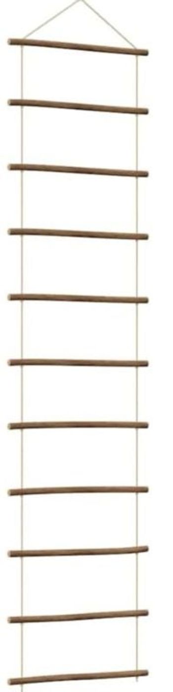 DÉCORATION MURALE ÉCHELLE EN BOIS