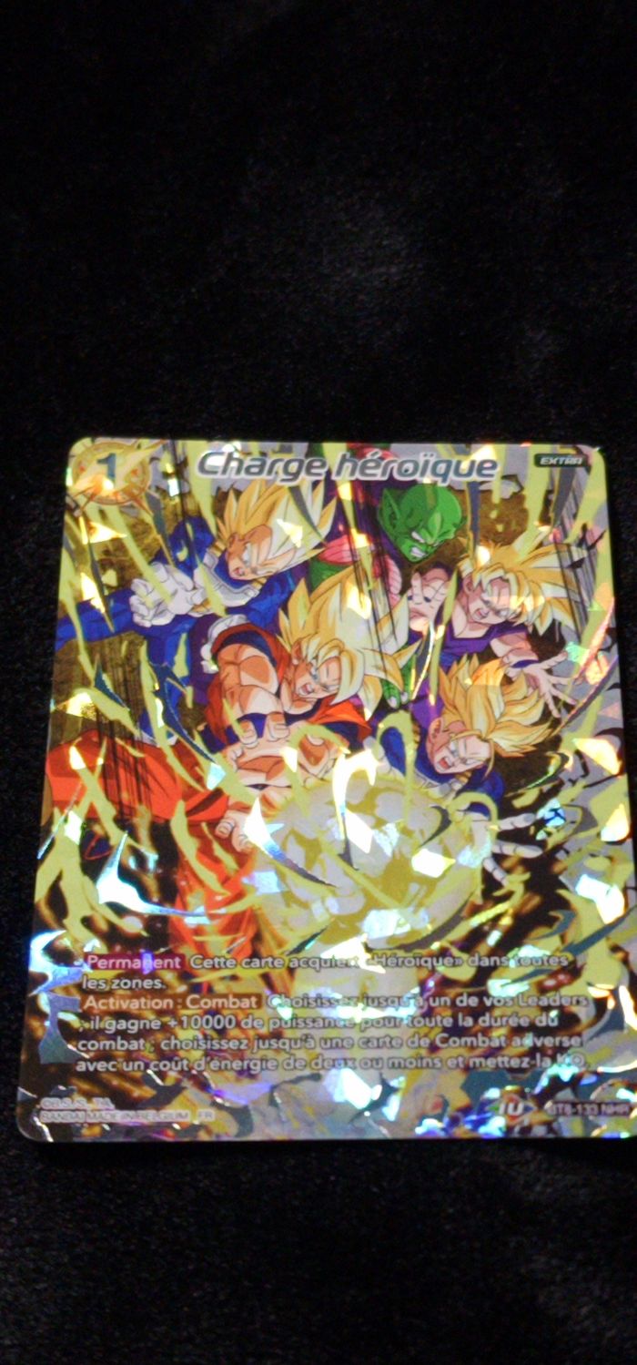 Carte dragon ball card game fr - photo numéro 2