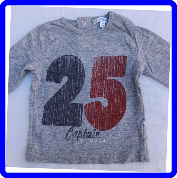 Tee shirt 6 mois Kitchoun - photo numéro 2